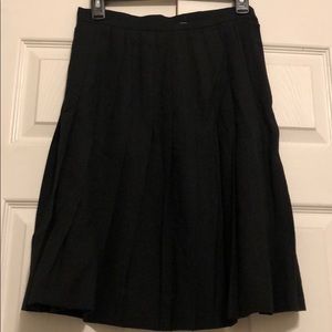 TALBOTS Wool Pleated Skirt